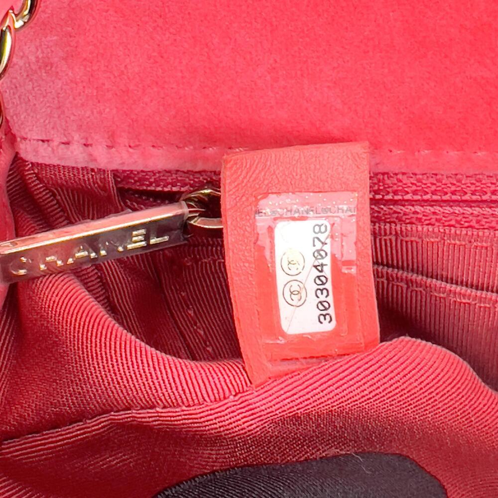 NWOT! Chanel pink velvet mini rectangle flap bag - Picture 5 of 8
